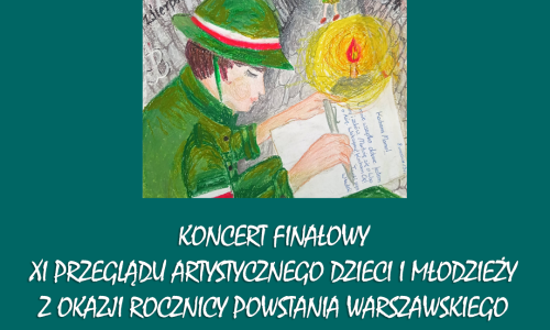 Wyniki - XI Edycji Przeglądu artystycznego dzieci i młodzieży z okazji rocznicy Powstania Warszawskiego „WARSZAWO MA…”