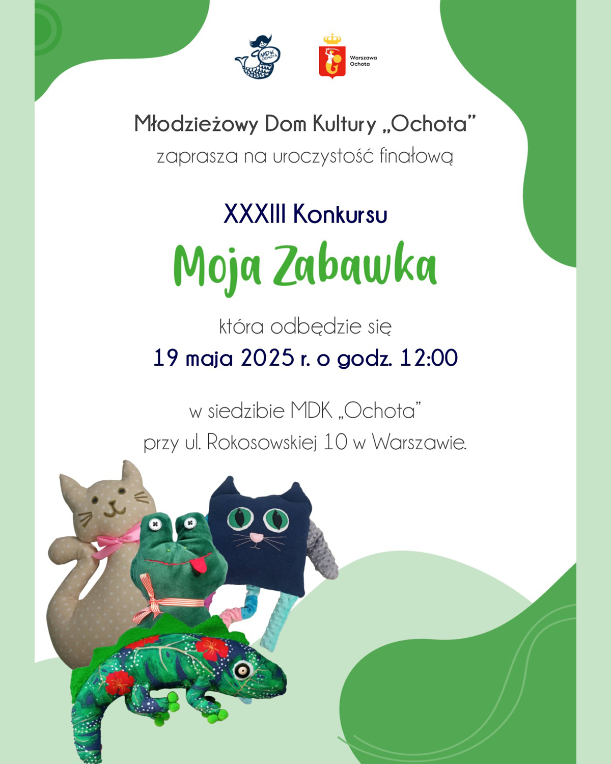 Uroczystość finałowa oraz lista laureatów XXXIII Konkursu „Moja zabawka”