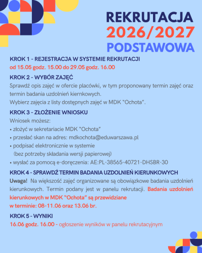 Rekrutacja - etap podstawowy